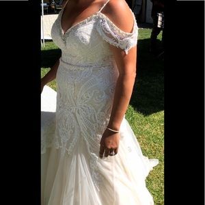 Wedding dress off-white